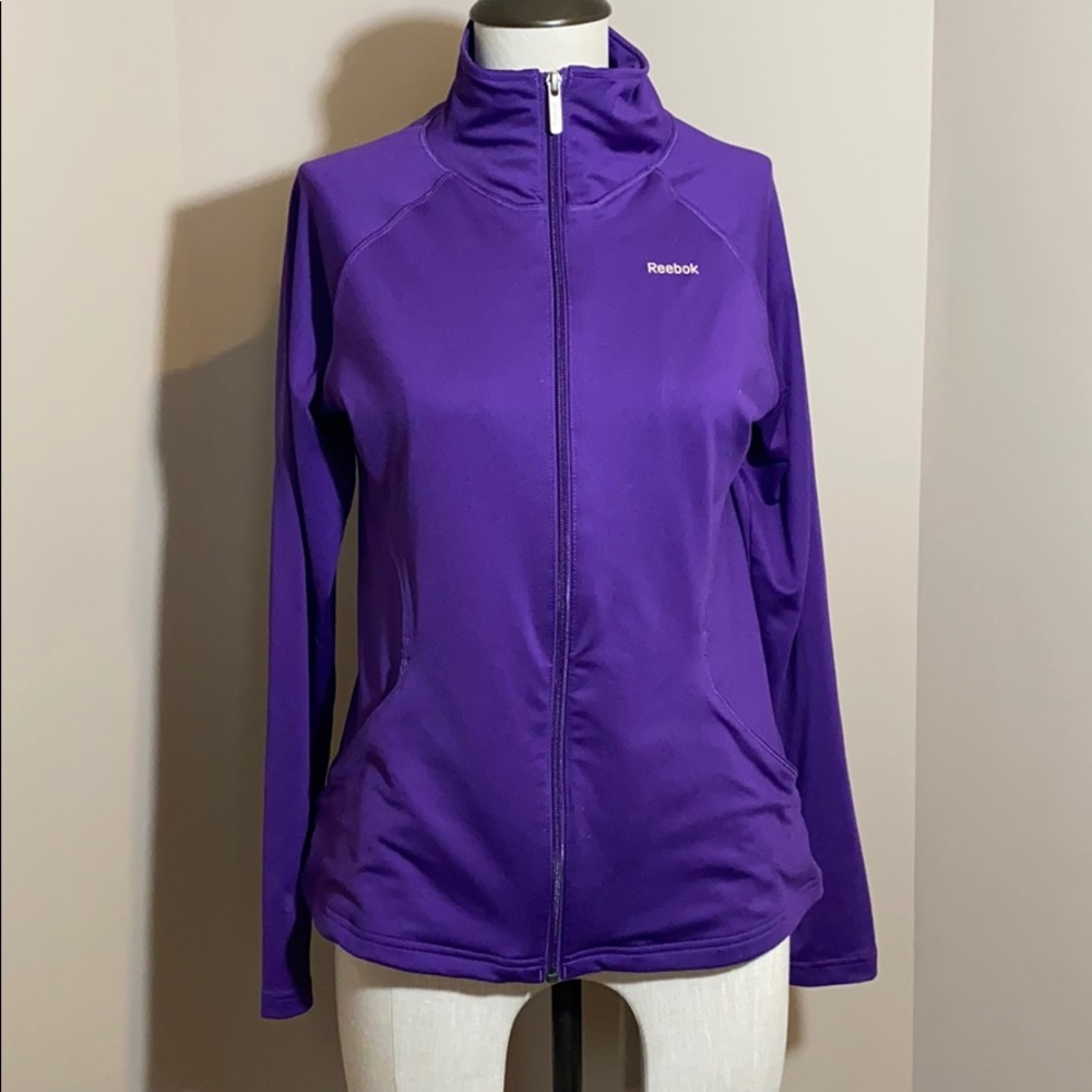 Reebok purple athletic jacket